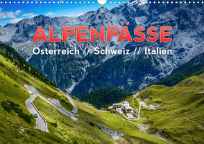 ALPENPÄSSE Österreich – Schweiz – Italien (Wandkalender 2021 DIN A3 quer) von Kaiser,  Frank