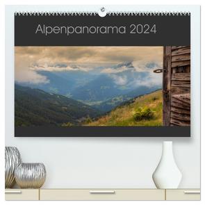 Alpenpanorama 2024 (hochwertiger Premium Wandkalender 2024 DIN A2 quer), Kunstdruck in Hochglanz von Sielaff,  Marcus