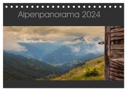 Alpenpanorama 2024 (Tischkalender 2024 DIN A5 quer), CALVENDO Monatskalender von Sielaff,  Marcus