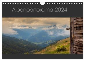 Alpenpanorama 2024 (Wandkalender 2024 DIN A4 quer), CALVENDO Monatskalender von Sielaff,  Marcus