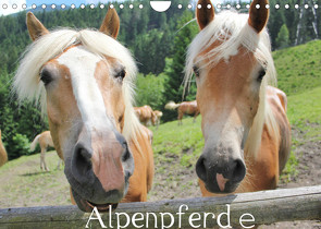 Alpenpferde (Wandkalender 2022 DIN A4 quer) von Lantzsch,  Katrin