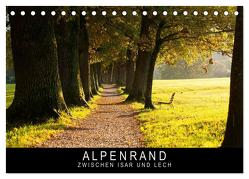 Alpenrand zwischen Isar und Lech (Tischkalender 2024 DIN A5 quer), CALVENDO Monatskalender von Knödler,  Stephan
