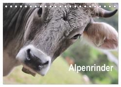 Alpenrinder (Tischkalender 2024 DIN A5 quer), CALVENDO Monatskalender von Lantzsch,  Katrin