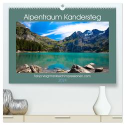 Alpentraum Kandersteg (hochwertiger Premium Wandkalender 2024 DIN A2 quer), Kunstdruck in Hochglanz von Voigt,  Tanja
