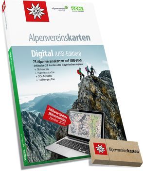 Alpenvereinskarten Digital (Version 4) von Deutscher Alpenverein e.V., Oesterreichischer Alpenverein