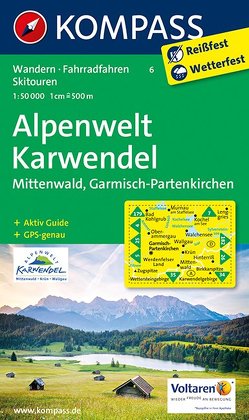 Alpenwelt Karwendel – Mittenwald – Garmisch-Partenkirchen von KOMPASS-Karten GmbH