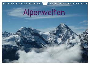 Alpenwelten (Wandkalender 2024 DIN A4 quer), CALVENDO Monatskalender von Kattobello,  Kattobello