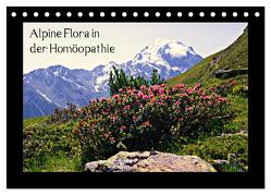 Alpine Flora in der Homöopathie (Tischkalender 2024 DIN A5 quer), CALVENDO Monatskalender von Schimon,  Claudia