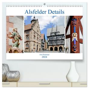 Alsfelder Details – eine Hommage (hochwertiger Premium Wandkalender 2024 DIN A2 quer), Kunstdruck in Hochglanz von Eifert,  Sandra