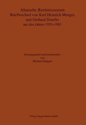 Altaische Reminiszenzen. von Knüppel,  Michael