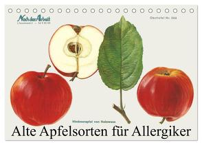 Alte Apfelsorten für Allergiker (Tischkalender 2024 DIN A5 quer), CALVENDO Monatskalender von 1948,  Willi