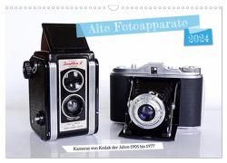 Alte Fotoapparate – Kameras von Kodak der Jahre 1905 bis 1977 (Wandkalender 2024 DIN A3 quer), CALVENDO Monatskalender von Glineur,  Jean-Louis