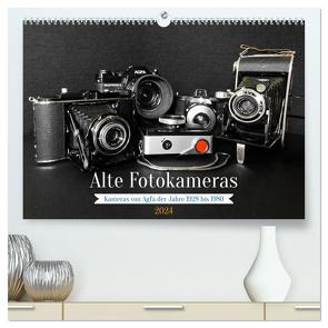 Alte Fotokameras – Kameras von Agfa der Jahre 1928 bis 1980 (hochwertiger Premium Wandkalender 2024 DIN A2 quer), Kunstdruck in Hochglanz von Glineur,  Jean-Louis