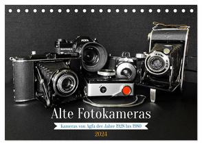 Alte Fotokameras – Kameras von Agfa der Jahre 1928 bis 1980 (Tischkalender 2024 DIN A5 quer), CALVENDO Monatskalender von Glineur,  Jean-Louis