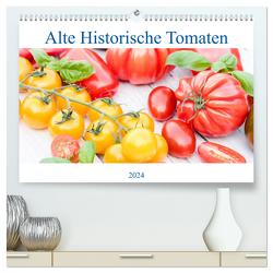 Alte Historische Tomaten (hochwertiger Premium Wandkalender 2024 DIN A2 quer), Kunstdruck in Hochglanz von EflStudioArt,  EflStudioArt