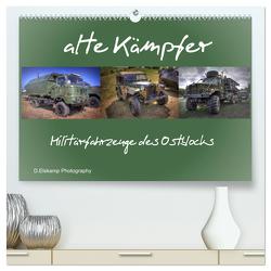 alte Kämpfer- Militärfahrzeuge des Ostblocks (hochwertiger Premium Wandkalender 2024 DIN A2 quer), Kunstdruck in Hochglanz von Elskamp- D.Elskamp Photography-Photodesign,  Danny