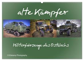 alte Kämpfer- Militärfahrzeuge des Ostblocks (Wandkalender 2024 DIN A2 quer), CALVENDO Monatskalender von Elskamp- D.Elskamp Photography-Photodesign,  Danny