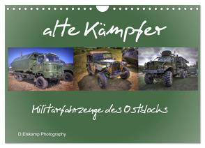 alte Kämpfer- Militärfahrzeuge des Ostblocks (Wandkalender 2024 DIN A4 quer), CALVENDO Monatskalender von Elskamp- D.Elskamp Photography-Photodesign,  Danny