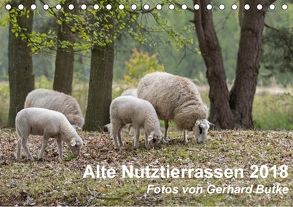 Alte Nutztierrassen 2018 (Tischkalender 2018 DIN A5 quer) von Butke,  Gerhard