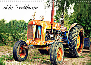 alte Traktoren (Wandkalender 2023 DIN A3 quer) von tinadefortunata