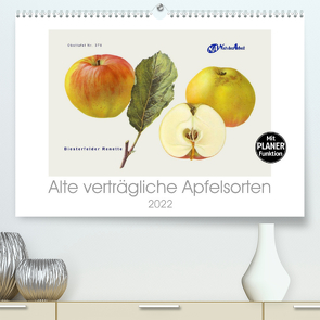 Alte verträgliche Apfelsorten (Premium, hochwertiger DIN A2 Wandkalender 2022, Kunstdruck in Hochglanz) von M. Laube,  Lucy