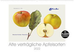 Alte verträgliche Apfelsorten (Wandkalender 2022 DIN A2 quer) von M. Laube,  Lucy