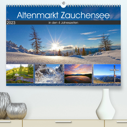 Altenmarkt Zauchensee (Premium, hochwertiger DIN A2 Wandkalender 2023, Kunstdruck in Hochglanz) von Kramer,  Christa
