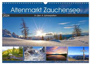 Altenmarkt Zauchensee (Wandkalender 2024 DIN A3 quer), CALVENDO Monatskalender von Kramer,  Christa