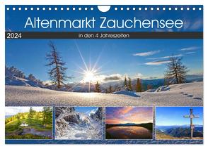 Altenmarkt Zauchensee (Wandkalender 2024 DIN A4 quer), CALVENDO Monatskalender von Kramer,  Christa
