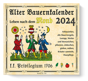 Alter Bauernkalender 2024 von Leykam Alpina