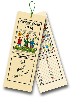 Alter Bauernkalender 2024 von Leykam Alpina
