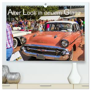 Alter Look in neuem Glanz (hochwertiger Premium Wandkalender 2024 DIN A2 quer), Kunstdruck in Hochglanz von NETGLOBER-Design,  NETGLOBER-Design