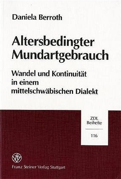 Altersbedingter Mundartgebrauch von Berroth,  Daniela