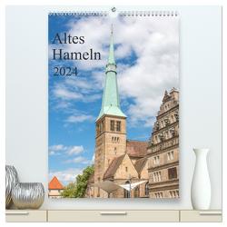 Altes Hameln (hochwertiger Premium Wandkalender 2024 DIN A2 hoch), Kunstdruck in Hochglanz von Stock,  pixs:sell@Adobe