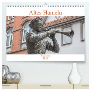 Altes Hameln (hochwertiger Premium Wandkalender 2024 DIN A2 quer), Kunstdruck in Hochglanz von pixs:sell,  pixs:sell