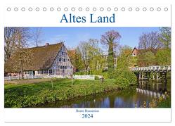Altes Land 2024 (Tischkalender 2024 DIN A5 quer), CALVENDO Monatskalender von Bussenius,  Beate