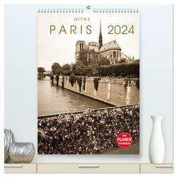 altes Paris 2024 (hochwertiger Premium Wandkalender 2024 DIN A2 hoch), Kunstdruck in Hochglanz von Rost,  Sebastian
