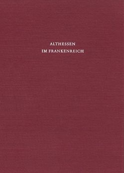 Althessen im Frankenreich von Schlesinger,  Walter