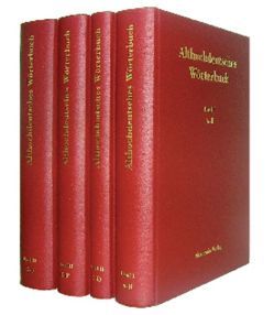 Althochdeutsches Wörterbuch / Althochdeutsches Wörterbuch. Band IV: G–J von Große,  Rudolf