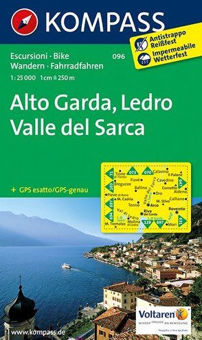 KOMPASS Wanderkarte Alto Garda – Ledro – Valle del Sarca von KOMPASS-Karten GmbH