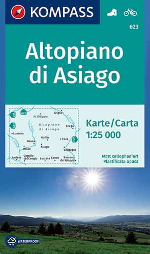 KOMPASS Wanderkarte Altopiano di Asiago von KOMPASS-Karten GmbH