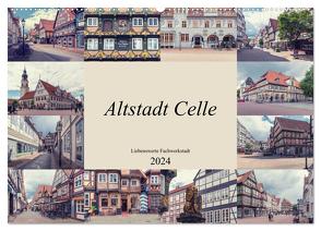 Altstadt Celle (Wandkalender 2024 DIN A2 quer), CALVENDO Monatskalender von Gierok ; Magik Artist Design,  Steffen