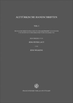 Alttürkische Handschriften von Laut,  Jens Peter, Wilkens,  Jens