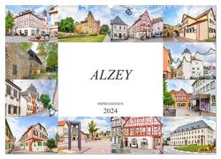 Alzey Impressionen (Wandkalender 2024 DIN A2 quer), CALVENDO Monatskalender von Meutzner,  Dirk