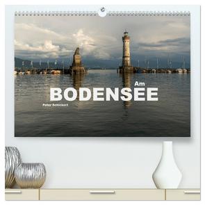 Am Bodensee (hochwertiger Premium Wandkalender 2024 DIN A2 quer), Kunstdruck in Hochglanz von Schickert,  Peter