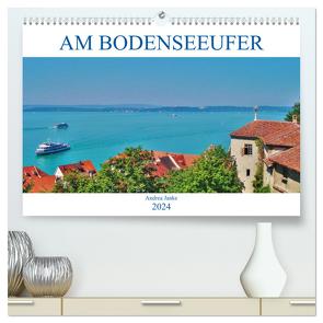 Am Bodenseeufer (hochwertiger Premium Wandkalender 2024 DIN A2 quer), Kunstdruck in Hochglanz von Janke,  Andrea