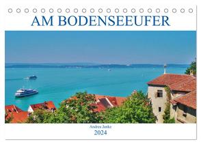 Am Bodenseeufer (Tischkalender 2024 DIN A5 quer), CALVENDO Monatskalender von Janke,  Andrea