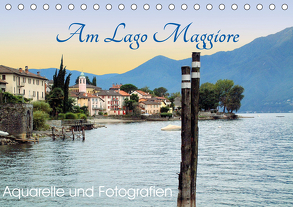 Am Lago Maggiore – Aquarelle und Fotografien (Tischkalender 2020 DIN A5 quer) von Dürr,  Brigitte