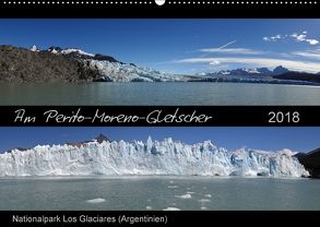 Am Perito-Moreno-Gletscher (Wandkalender 2018 DIN A2 quer) von Flori0