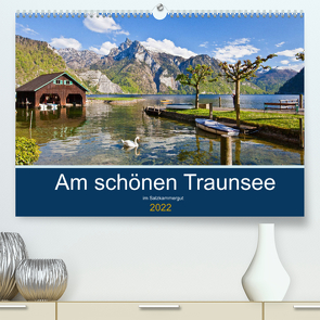 Am schönen Traunsee im Salzkammergut (Premium, hochwertiger DIN A2 Wandkalender 2022, Kunstdruck in Hochglanz) von Kramer,  Christa